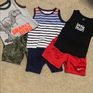 Toddler shorts and tanks